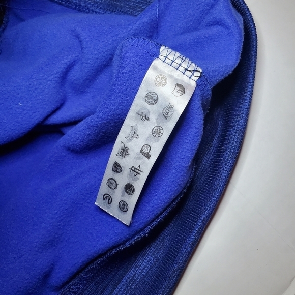 NBA Golden State Warriors Zip-up Hoodie Jacket Sz XL Blue - Picture 11 of 12